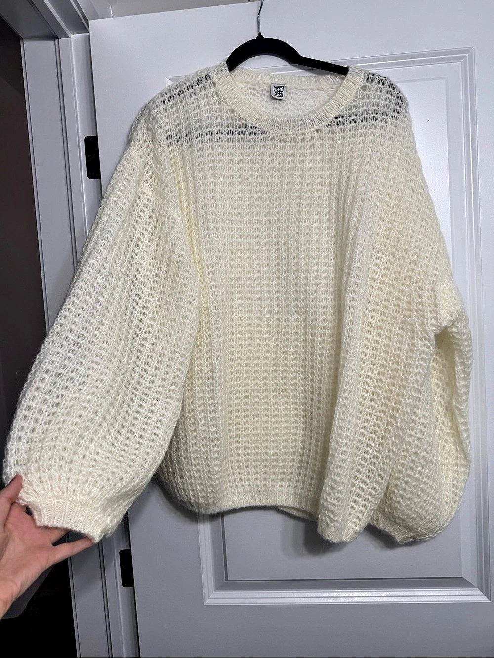 Toteme puff sleeve sweater